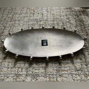 Silver decorative tray Decor - Brand new!